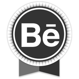 Behance Round Ribbon