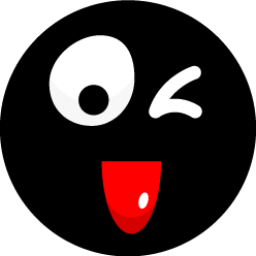 Black Smiley 25