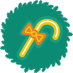 Cane Wreath