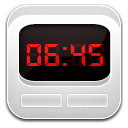 Clock Alarm White