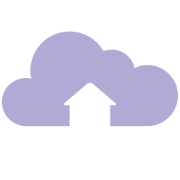 Cloud Upload flat