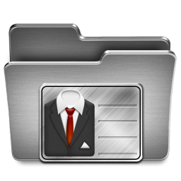Contacts Steel Folder