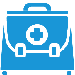 Doctor Briefcase blue