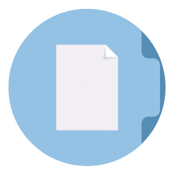 Documents Folder Circle