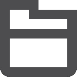 Folder Stroke Vector