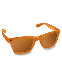 Glasses Orange