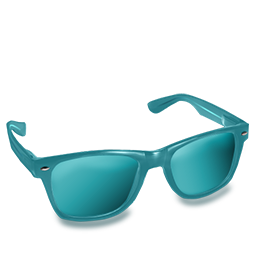 Glasses Teal