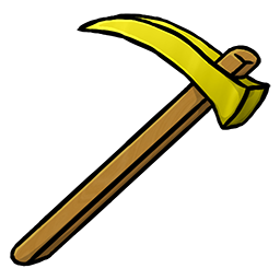 Gold Hoe