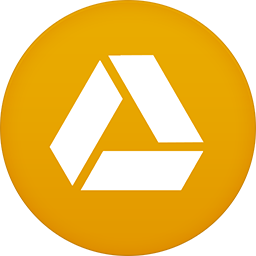 Google Drive flat circle