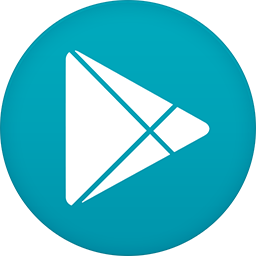 Google Play flat circle