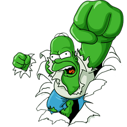 Homer Simpson The Incredible Homer
