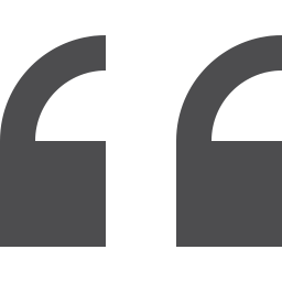 Left Quote Vector