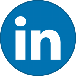 Linkedin Round With Border