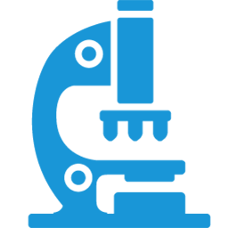 Microscope blue