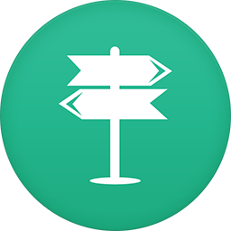 Navigation flat circle