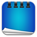 Notepad Blue