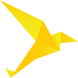 Origami Bird Yellow