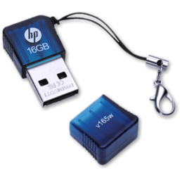 Pen Drive HP 165w 16GB Blue