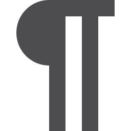 Pilcrow Vector