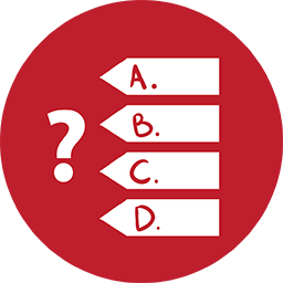 Quiz Games red