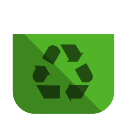 Recycling bin empty