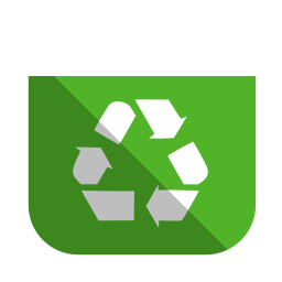 Recycling bin full