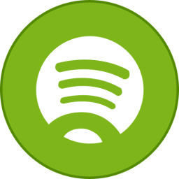 Spotify Round With Border