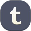 Tumblr Flat Round