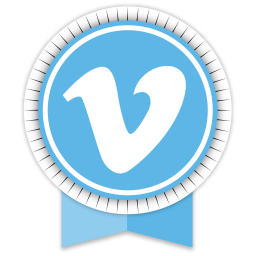 Vimeo Round Ribbon