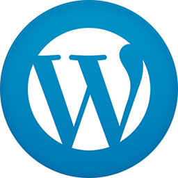 Wordpress flat circle