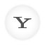 Yahoo white round